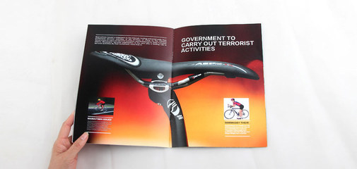 红思达车业产品画册设计 用镜头记录自行车的工业美学