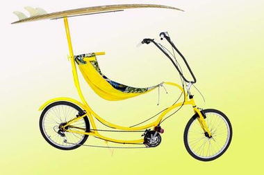 吊床自行车 颠覆传统骑行体验的创意产品